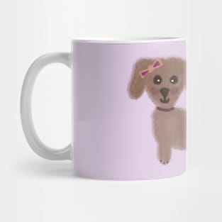 Girly dog and her dump Mug